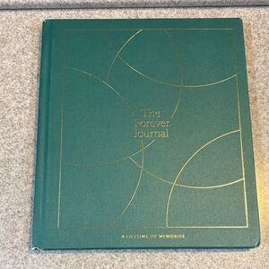 The Forever Journal Ashley Sirah Nicole Chea Keepsake Memory Book Hardcover GUC